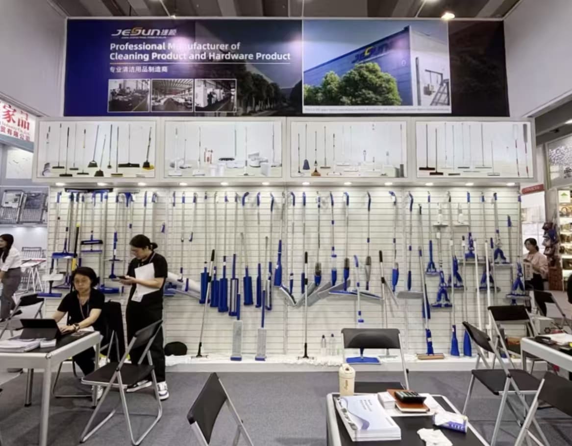 JESUN Showcases Innovative Cleaning Tools at 2024 Canton Fair