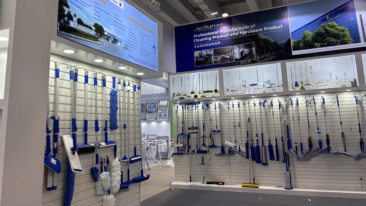 Jesun in Cleaning industry trade show-The Canton Fair